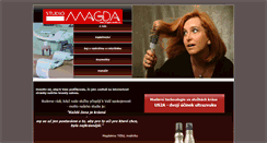 Desktop Screenshot of magda-studio.cz