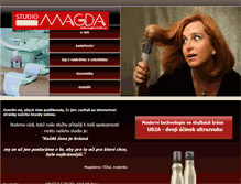 Tablet Screenshot of magda-studio.cz